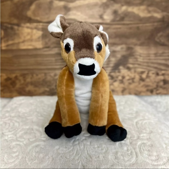 Fawn Deer Wild Republic Cuddlekins 12" Plush Realistic Spotted Baby Forest NWT - Picture 5 of 9